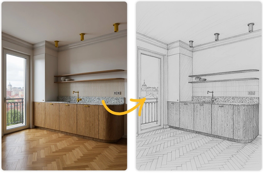 Jak zamienić widok ze SketchUpa w fotorealistyczną wizualizację z pomocą AI? - 06
