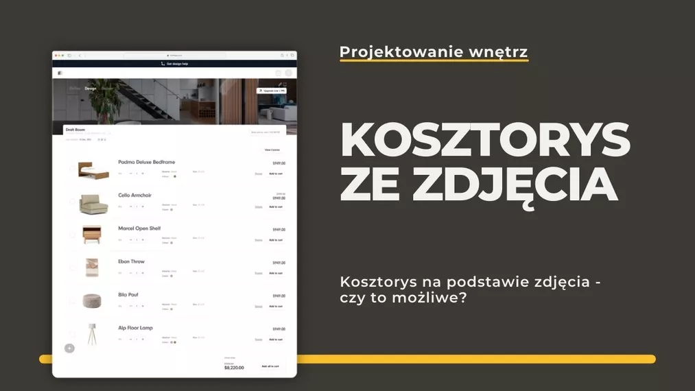 Kosztorys na podstawie zdjęcia - czy to możliwe?