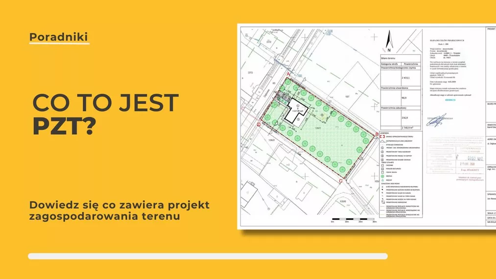 Co to jest - Projekt zagospodarowania terenu (PZT) i co zawiera?