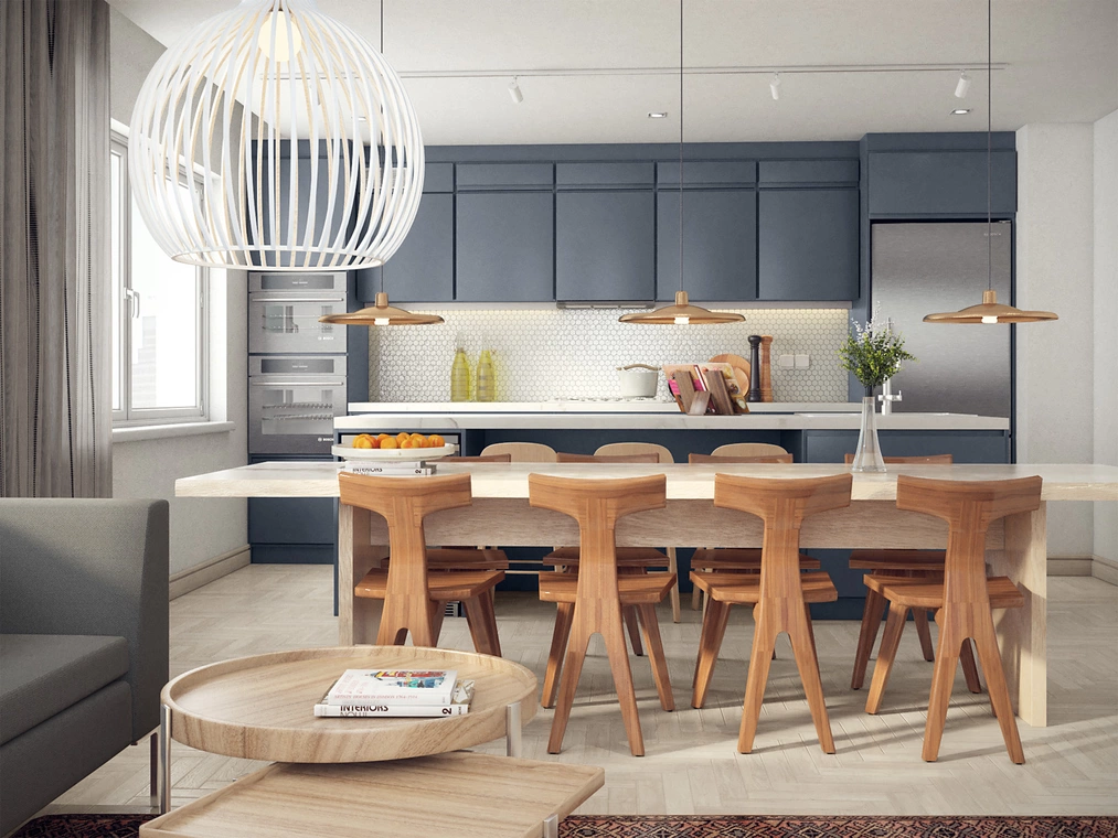 Kadr z kursu SketchUp + V-Ray – wizualizacje wnętrz