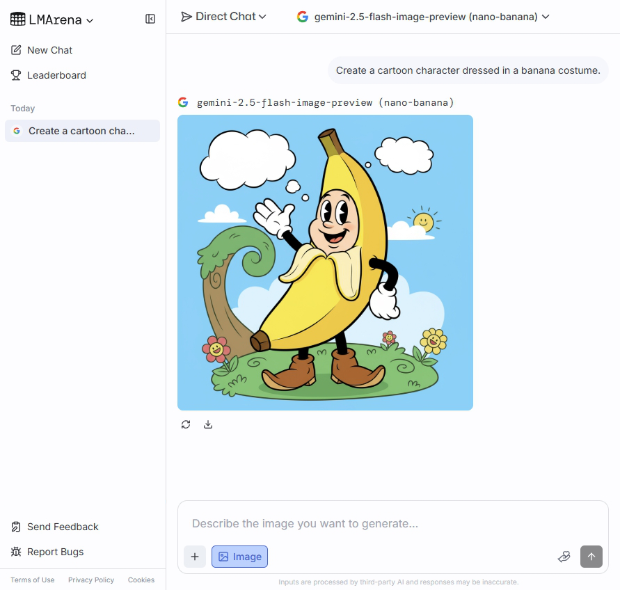 Nano Banana - interfejs edycji zdjęć AI od Google Interfejs edytora Nano Banana od Google AI Studio