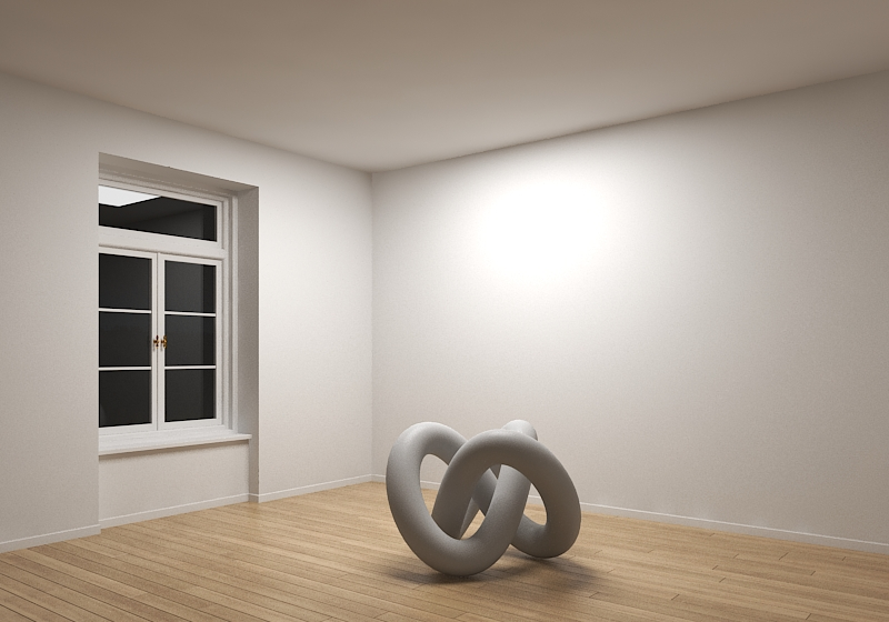 Omówienie świateł V-ray Light - 3ds Max - Poradnik - 08