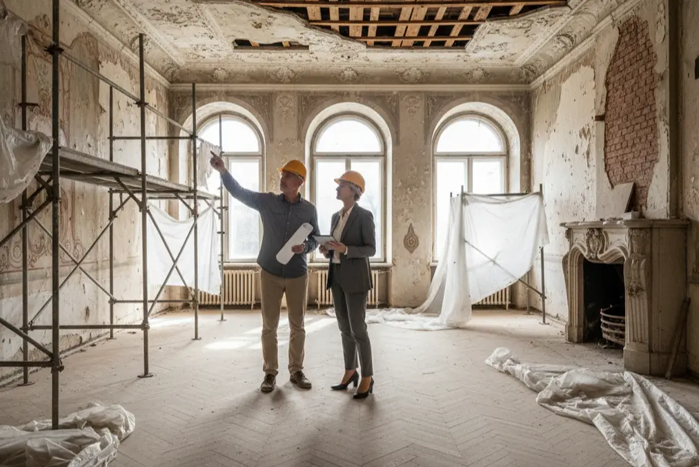 Projektowanie wnętrz w starej kamienicy - jakie są największe wyzwania? - 01