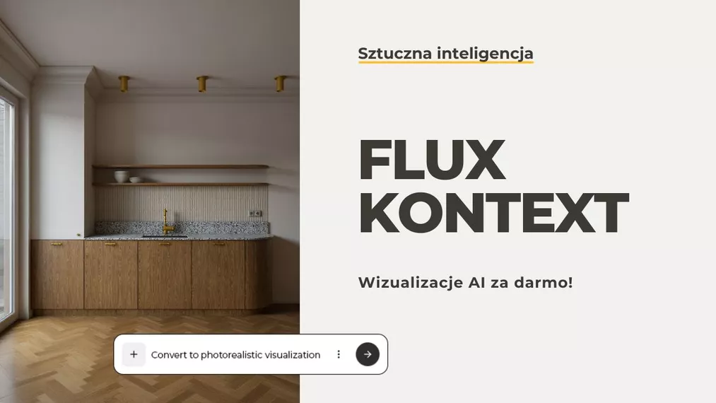 Wizualizacje AI za darmo! Jak stworzyć realistyczne ujęcia bez renderowania?