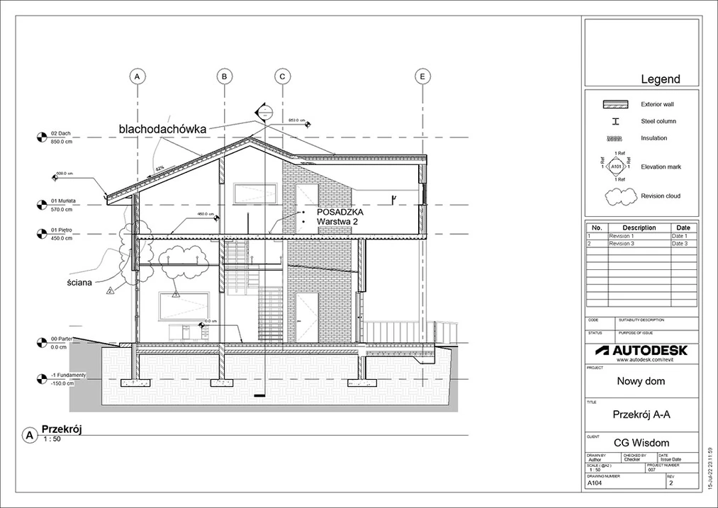 Kurs - Revit 2023 dla początkujących od podstaw - 01