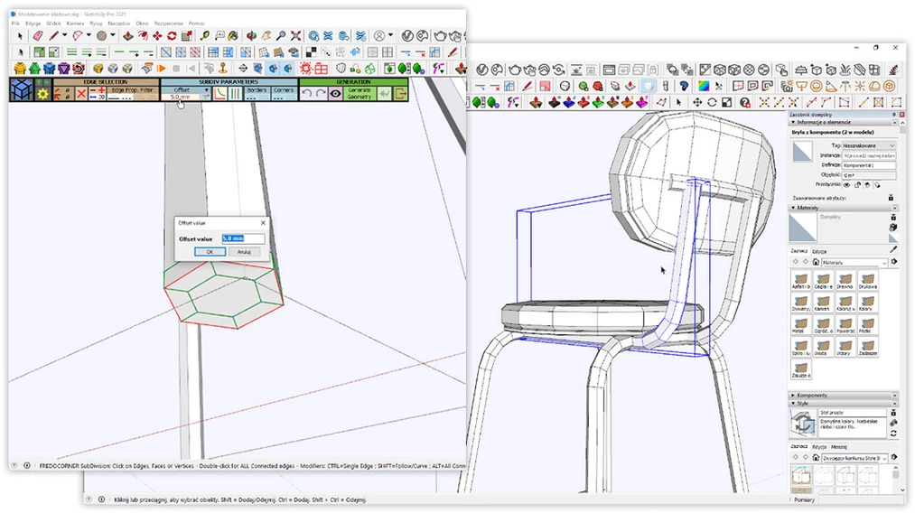 Sketchup - Vray 5 - Kurs wizualizacji wnętrz od podstaw - 23