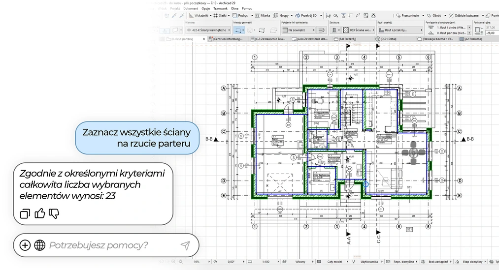 Poznaj asystenta AI w&nbsp;programie Archicad - 02
