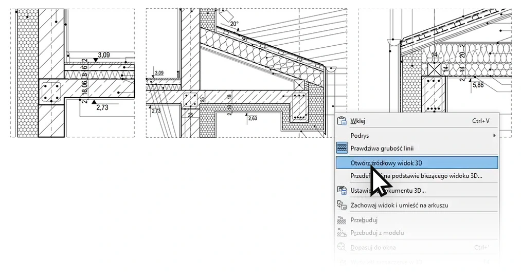 Praktyczne przykłady detali wykonanych w Archicadzie Kurs tworzenia detali budowalnych w Archicad - od modelu 3D do dokumentacji - 04