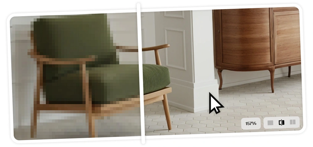 Upscaling i poprawa jakości wizualizacji AI