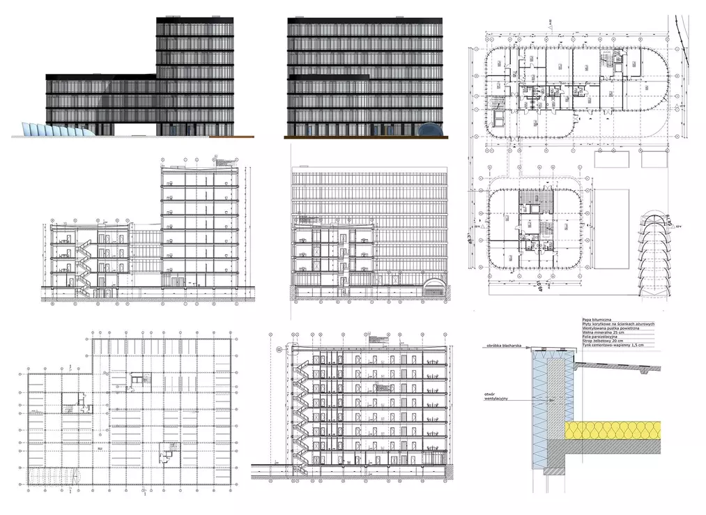 Kurs - Archicad - wykonanie projektu biurowca