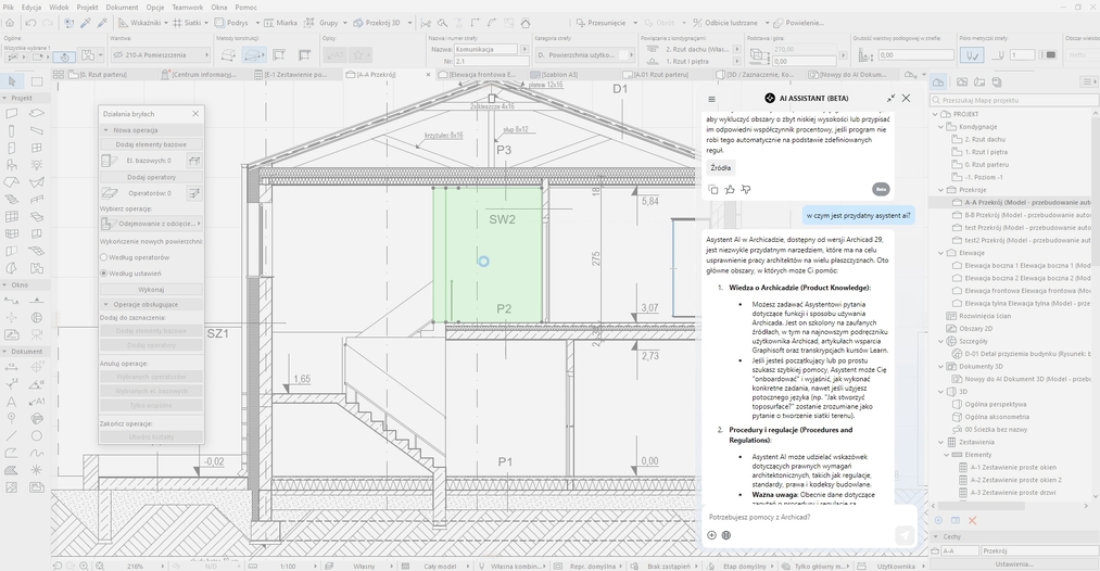 Kurs - Poznaj asystenta AI w programie Archicad