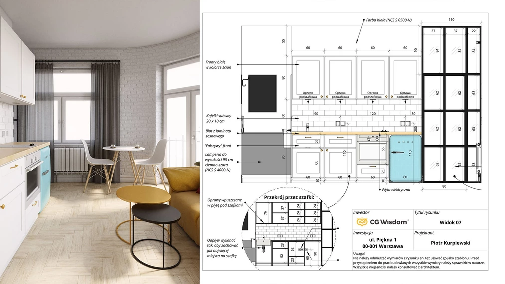 Kurs - Sketchup - LayOut od podstaw - Przygotowanie projektu mieszkania